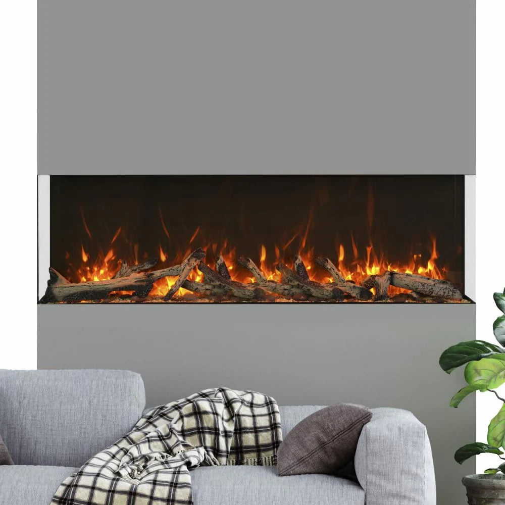 Amantii 88" Tru View Extra Tall Indoor/Outdoor Smart Electric Fireplace