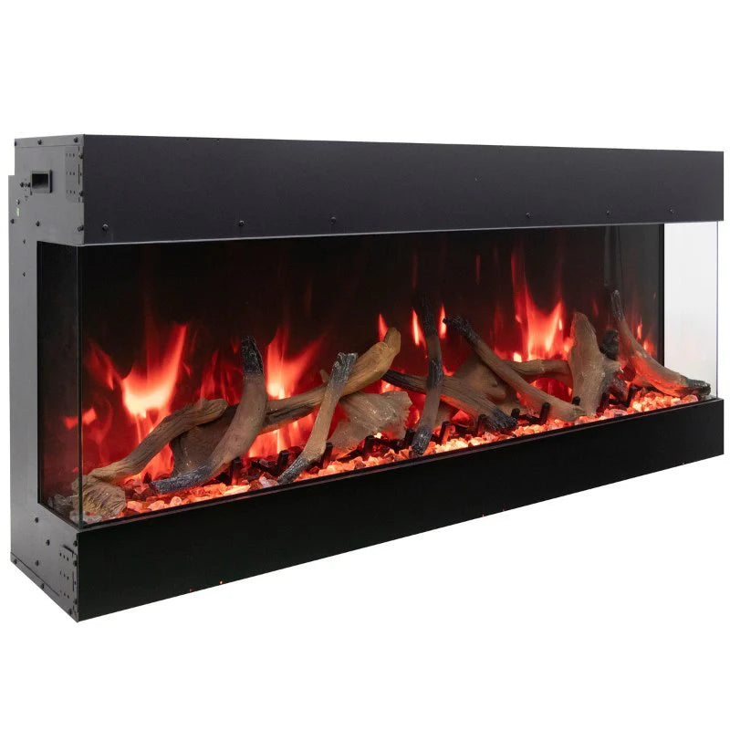 Amantii 85" Tru View Bespoke Indoor/Outdoor Electric Fireplace