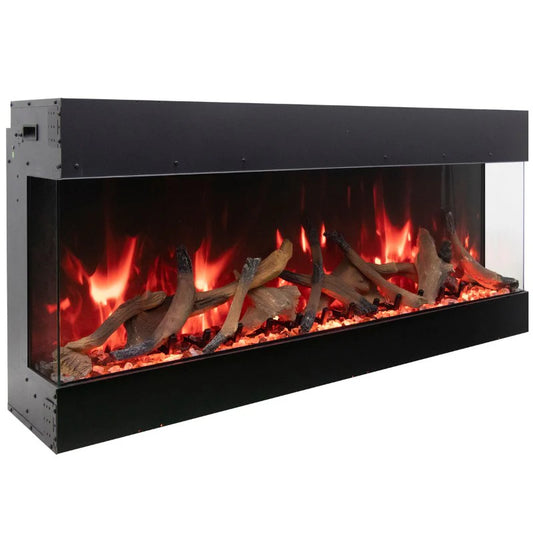 Amantii 85" Tru View Bespoke Indoor/Outdoor Electric Fireplace