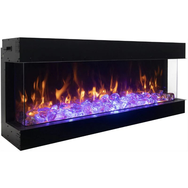Amantii 85" Tru View Bespoke Indoor/Outdoor Electric Fireplace