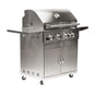 Broilmaster 32-Inch 4-Burners Premium Natural Gas Grill in Stainless Steel (BSB324N)
