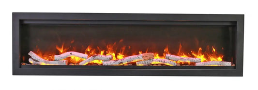 Amantii 60" Symmetry Bespoke Smart Electric Linear Wall Fireplace