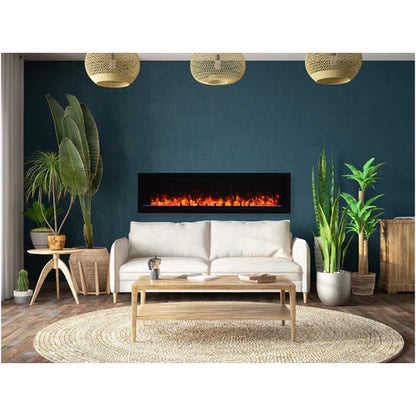 Amantii Evolution 60" Linear Fire & Ice Electric Fireplace