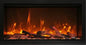 Amantii Symmetry Xtra Tall 42" Smart Electric Linear Indoor/Outdoor Fireplace