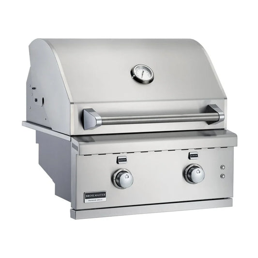 Broilmaster G-Series 26-Inch 2-Burners Premium Natural Gas Grill in Stainless Steel (BSG262N)