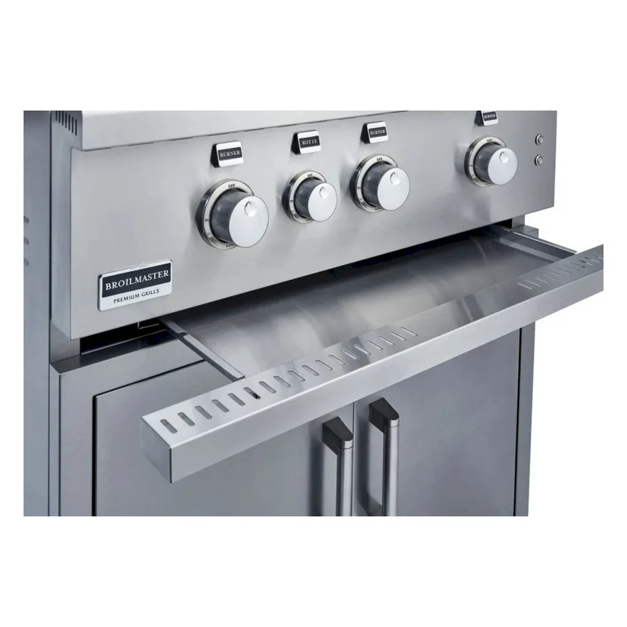 Broilmaster G-Series 42-Inch 4-Burners Premium Natural Gas Grill in Stainless Steel (BSG424N)