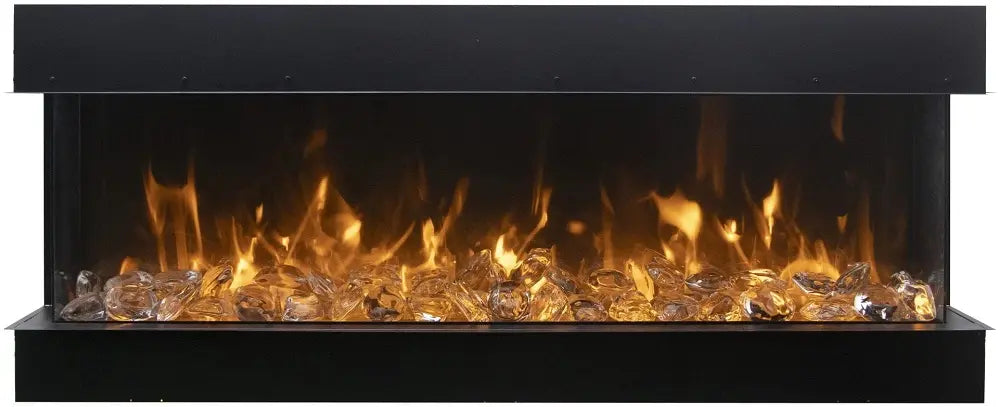 Amantii 88" Tru View Extra Tall Indoor/Outdoor Smart Electric Fireplace