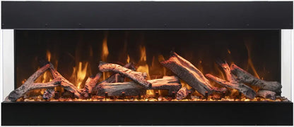 Amantii 85" Tru View Bespoke Indoor/Outdoor Electric Fireplace